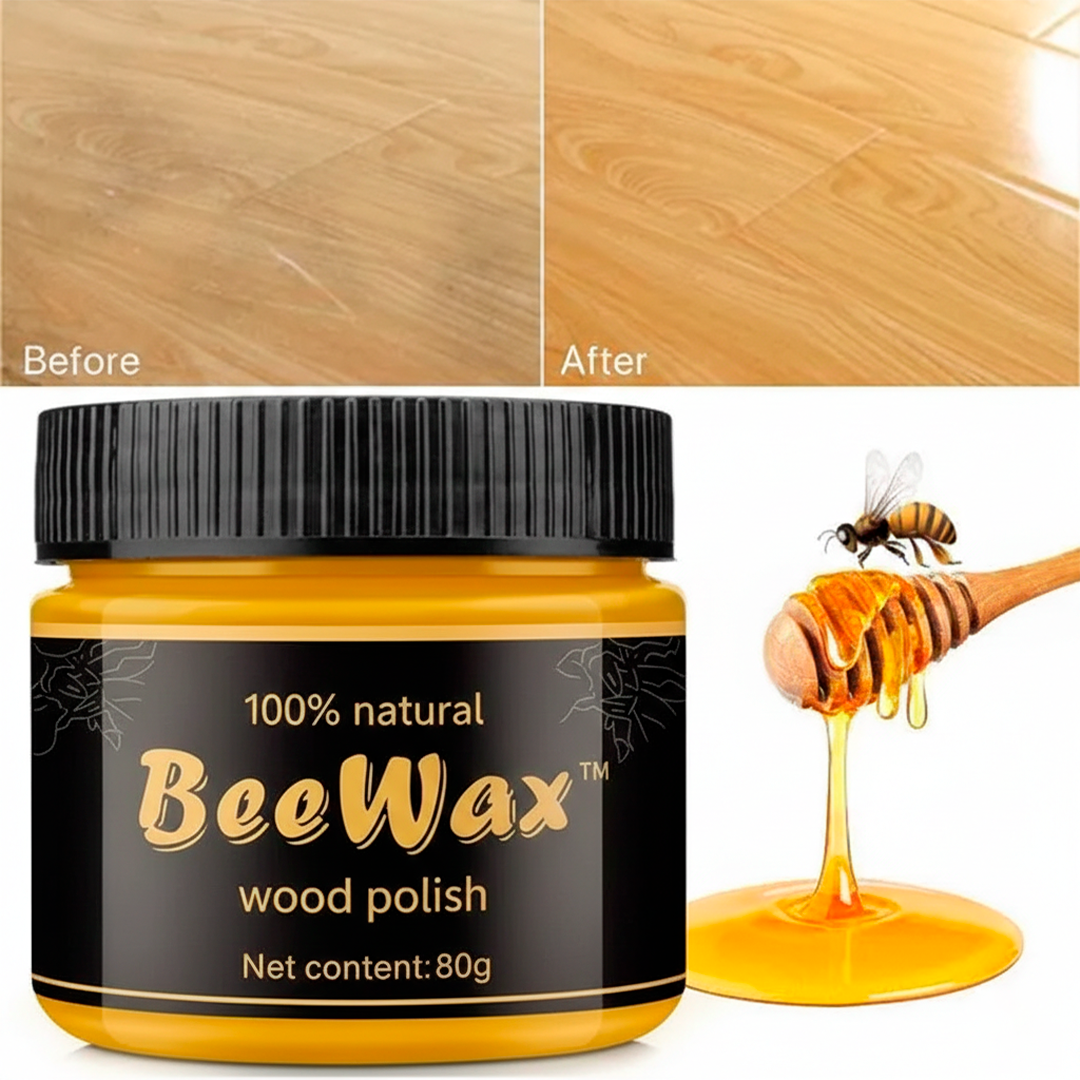 BeeWax™ – Restaura y pule madera, cuero y más… en minutos