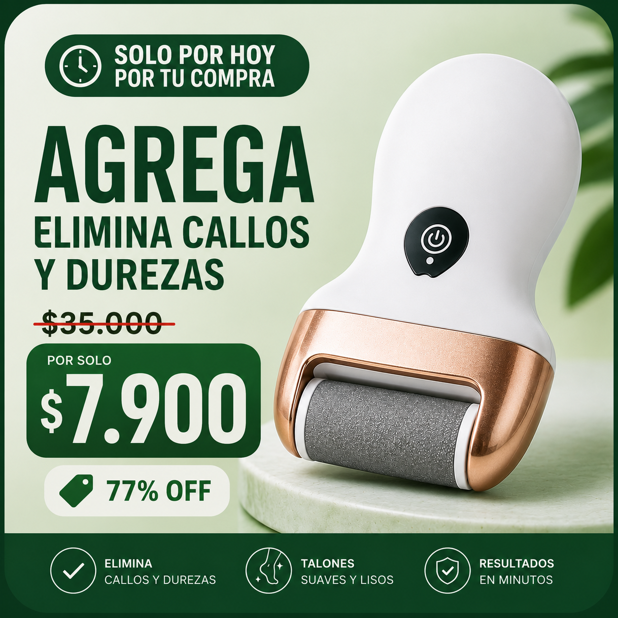 Lima Recargable Para Callos
