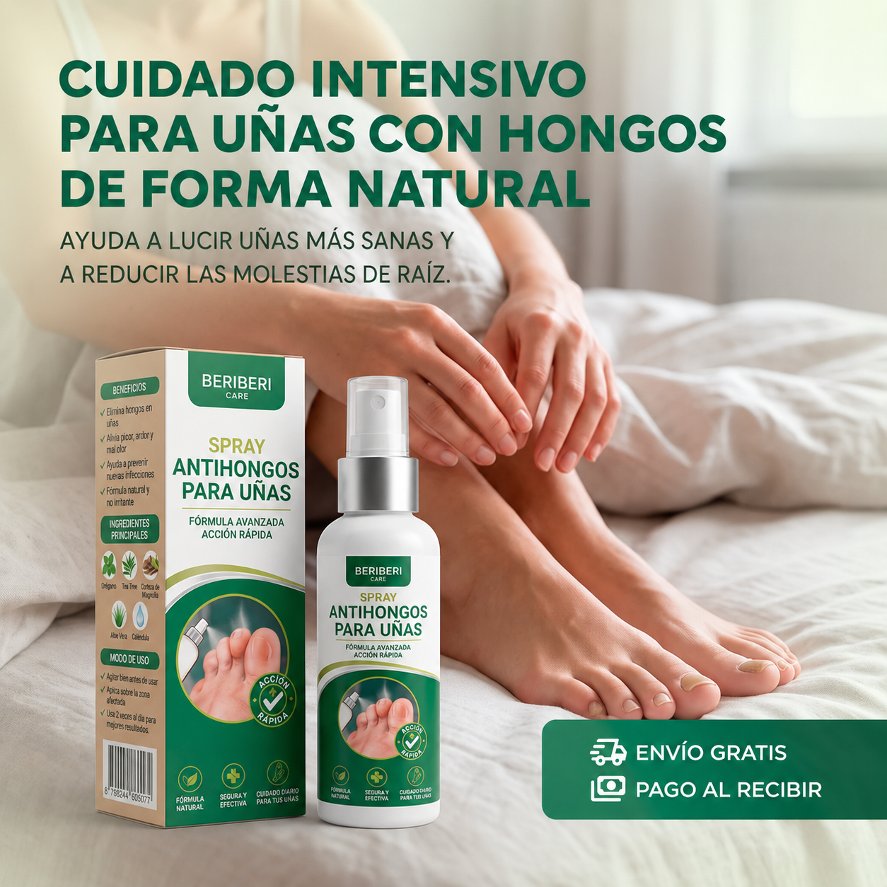 Kera Pass: La fórmula en spray para el cuidado profundo de uñas con hongos
