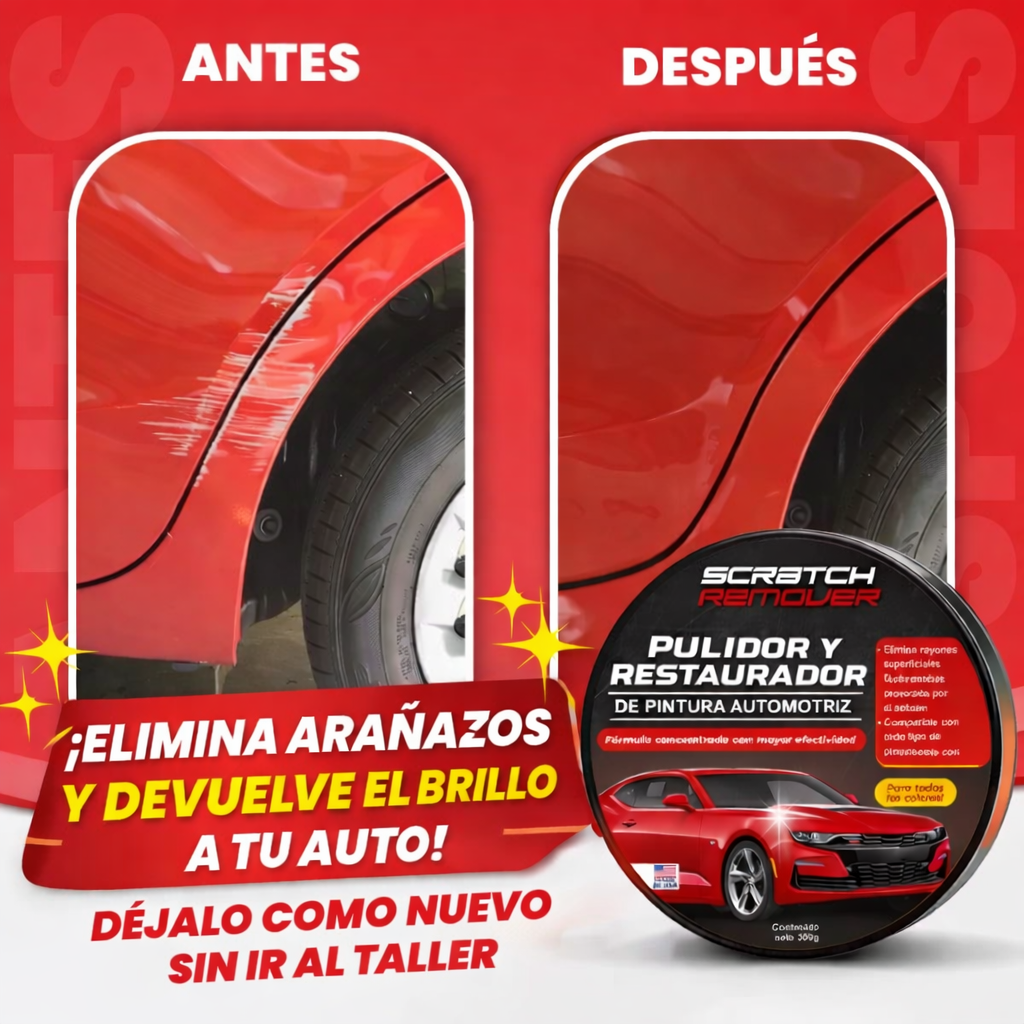 Scratch Remover  | Dile Adiós a los Rayones y Manchas de sol de tu Auto