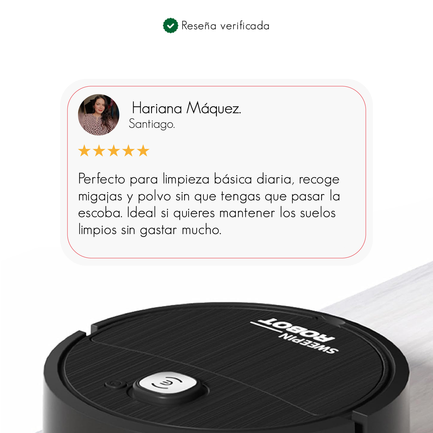 Aspiradora Robot Inteligente Sweepin™