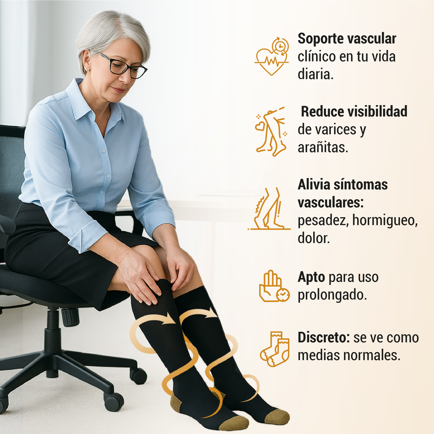 Medias de compresión