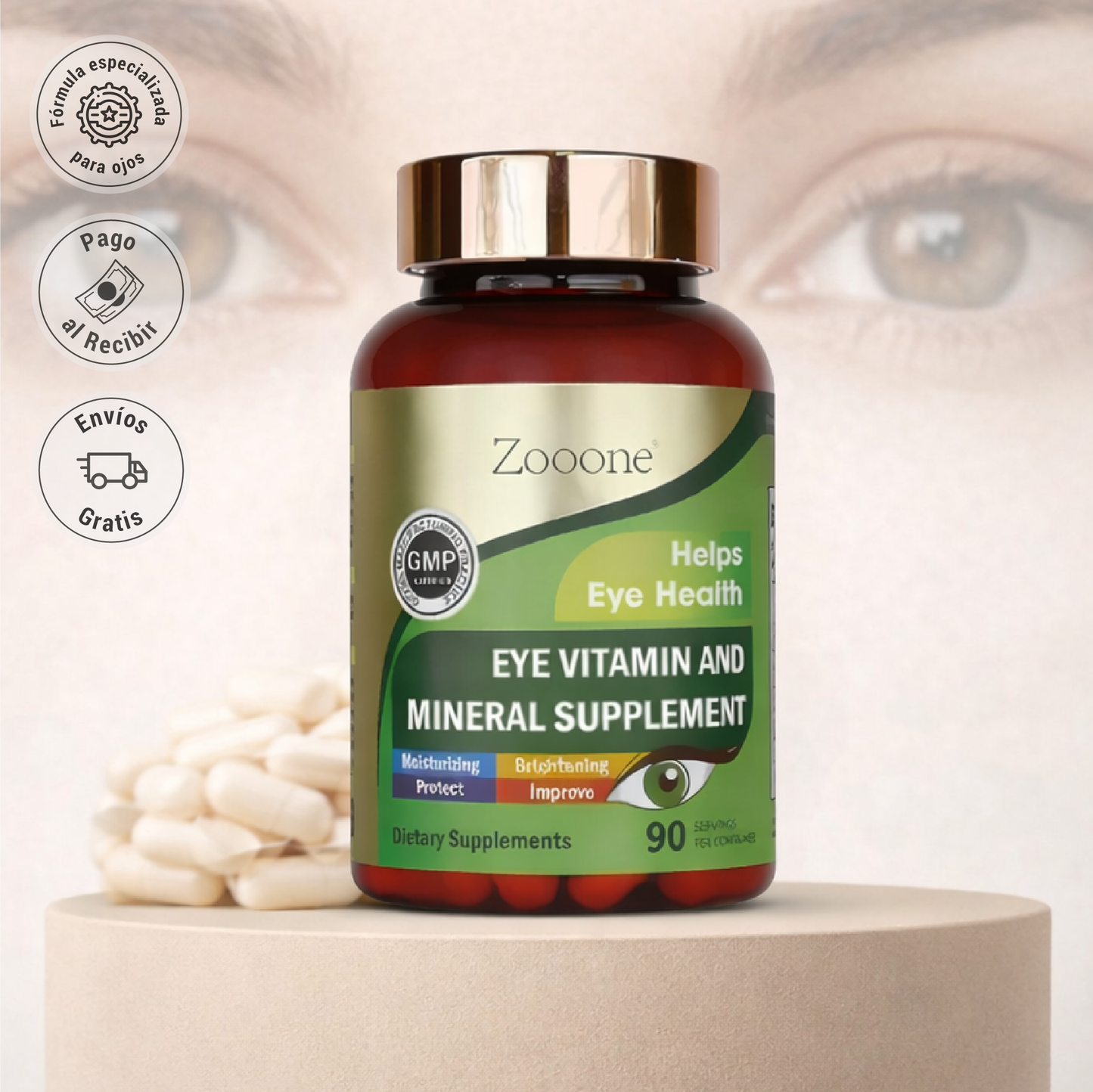 Producto: Zooone® – Suplemento Avanzado para la Salud Visual.