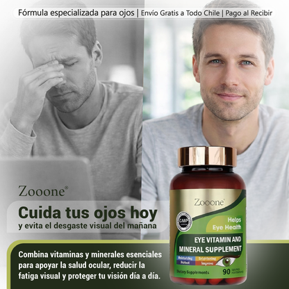 Producto: Zooone® – Suplemento Avanzado para la Salud Visual.