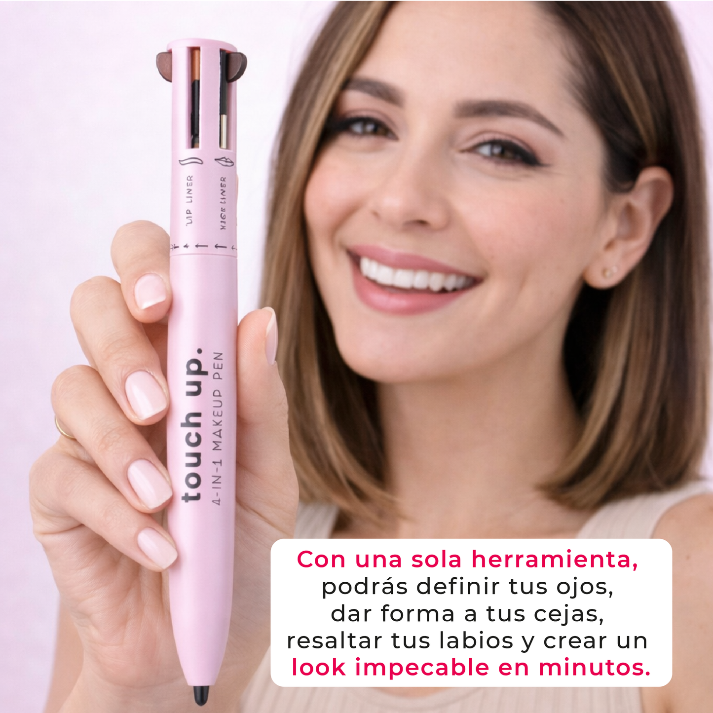 Lápiz de Maquillaje 4-en-1 Coreano