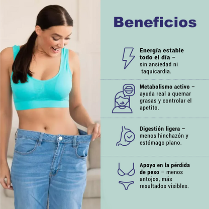 La infusión natural que transforma tu energía, tu digestión y tu cuerpo.
