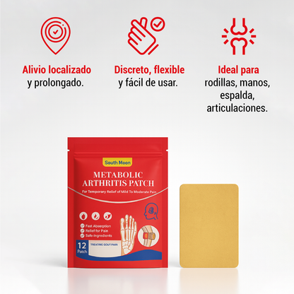 Parche analgésico para dolor articular / artritis.