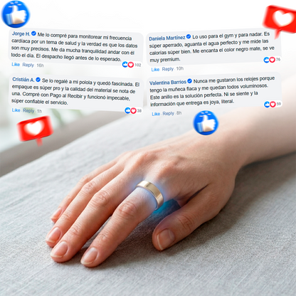 El anillo inteligente que monitorea tu salud 24/7