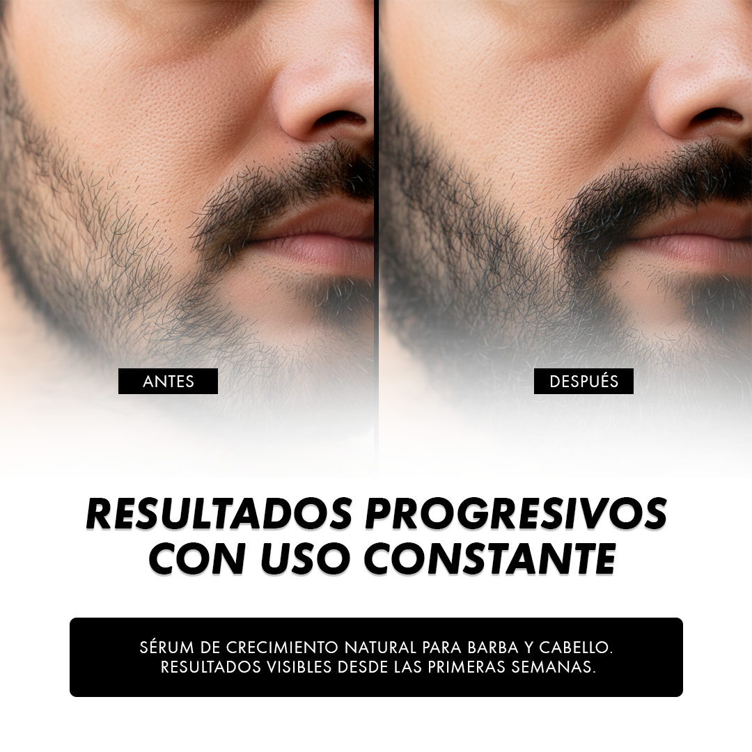 Bear Growth - Sérum de crecimiento para barba y cabello