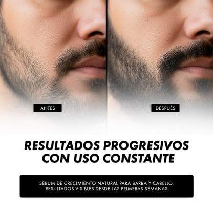 Bear Growth - Sérum de crecimiento para barba y cabello