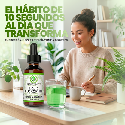Clorofila Benevolent | Belleza, digestión y frescura desde adentro