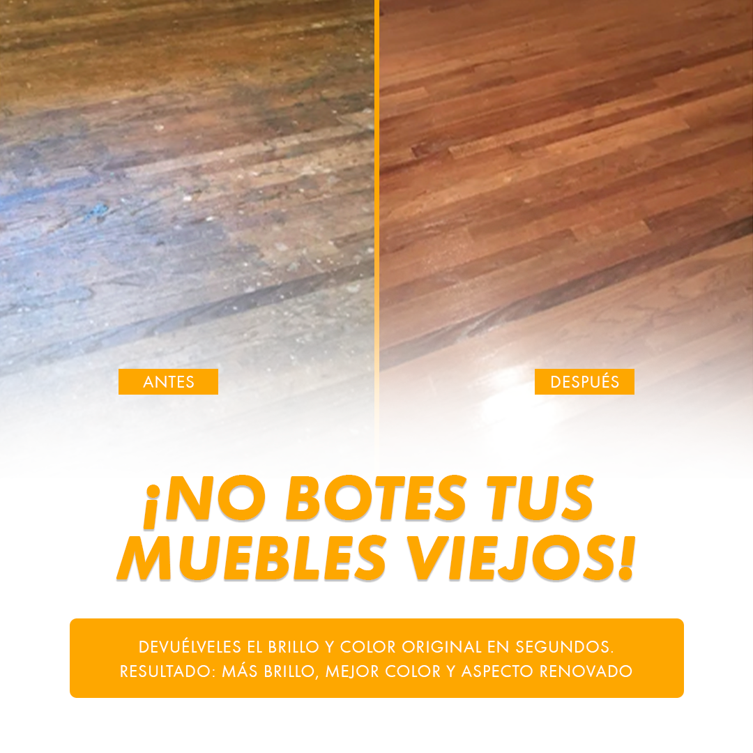 BeeWax™ – Restaura y pule madera, cuero y más… en minutos