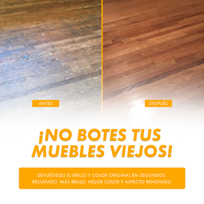 BeeWax™ – Restaura y pule madera, cuero y más… en minutos