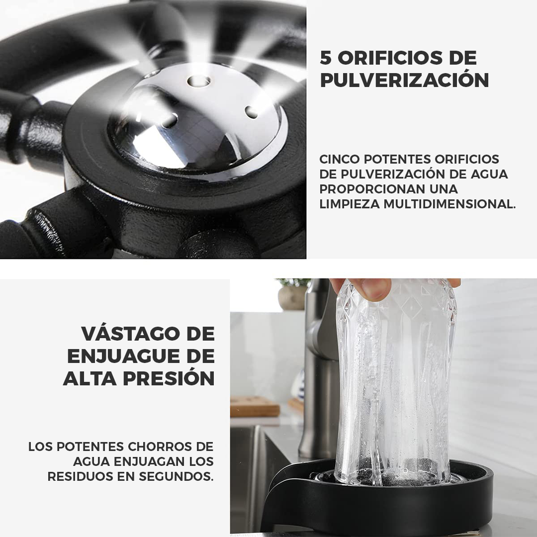Lavador de vaso automatico (Acero inoxidable)