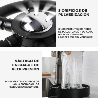 Lavador de vaso automatico (Acero inoxidable)