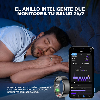 El anillo inteligente que monitorea tu salud 24/7