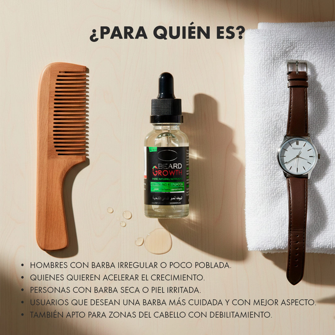 Bear Growth - Sérum de crecimiento para barba y cabello