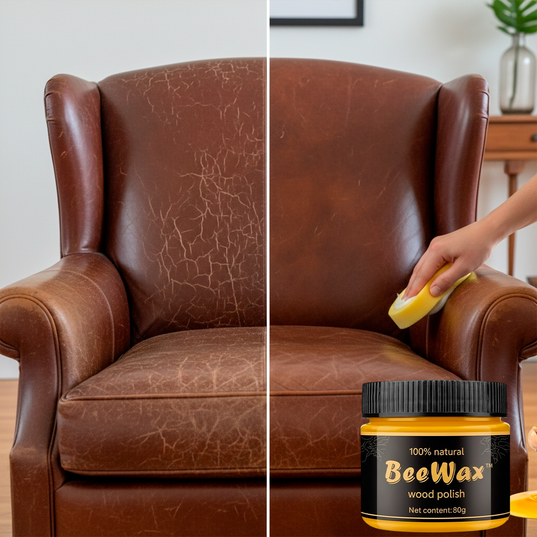 BeeWax™ – Restaura y pule madera, cuero y más… en minutos