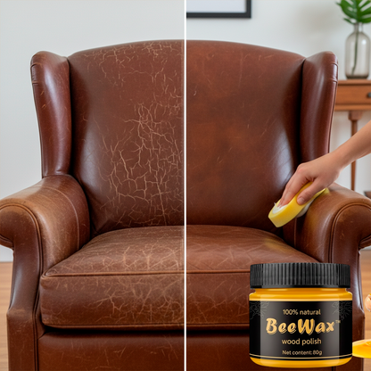 BeeWax™ – Restaura y pule madera, cuero y más… en minutos