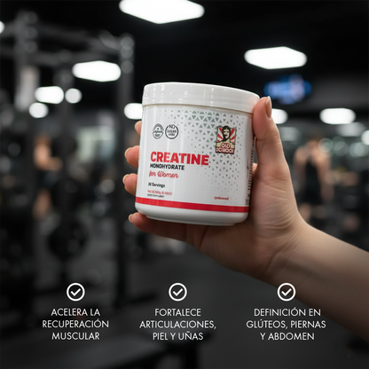 Creatina Mujer Old School Labs – Fuerza, energía y recuperación en un solo suplemento