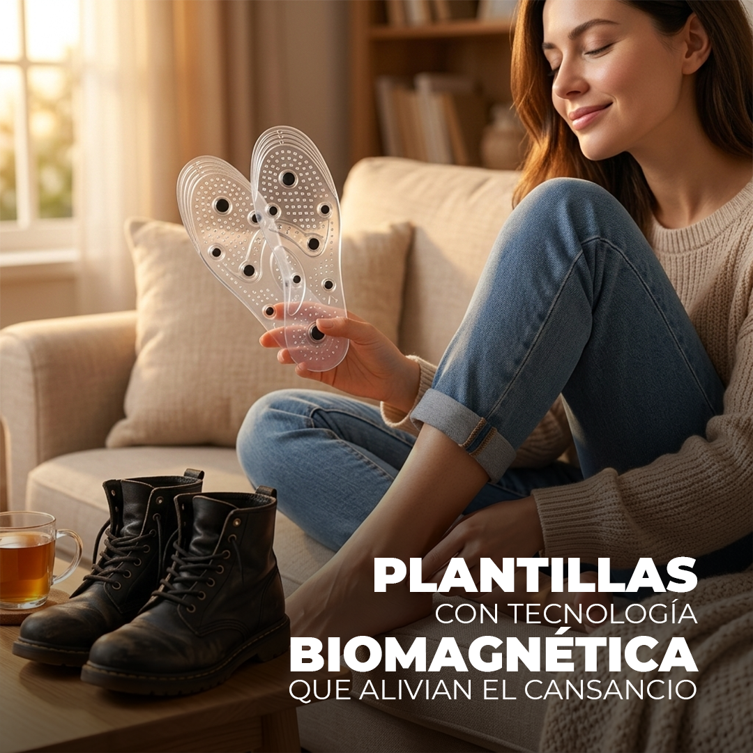 Plantillas con Imán – Comodidad y Relajación para tus Pies