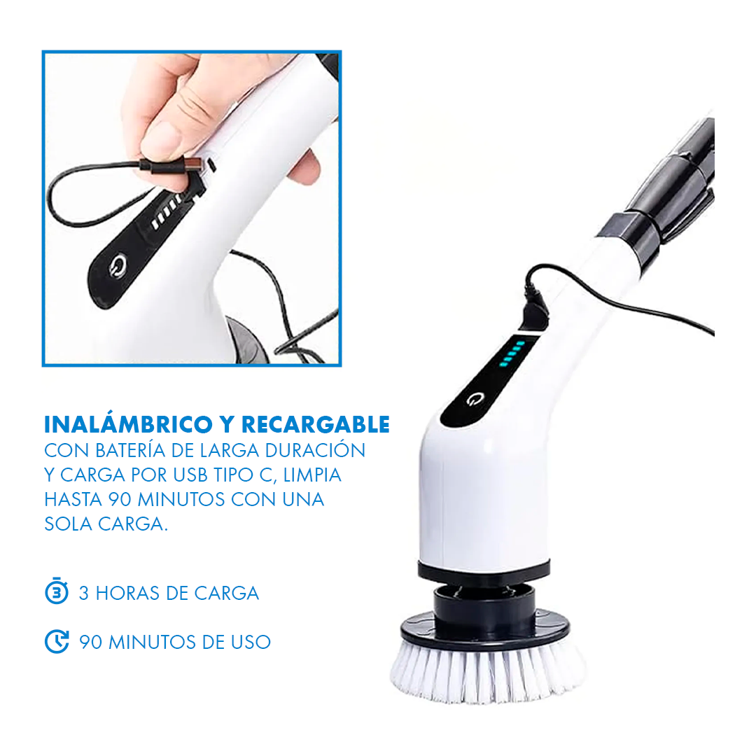 Cepillo Eléctrico Inalámbrico 7 en 1