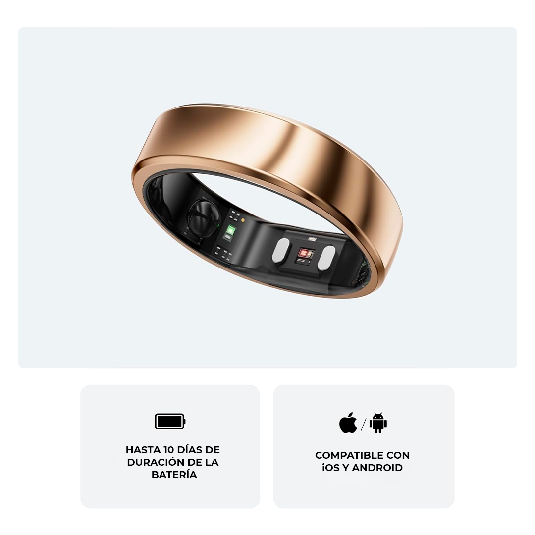 El anillo inteligente que monitorea tu salud 24/7