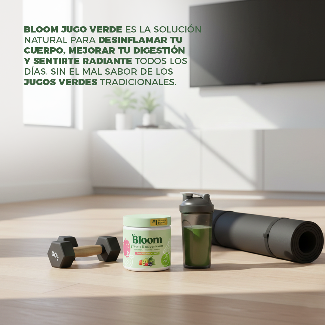 Bloom Jugo Verde — Energía, Detox y Bienestar en un solo vaso