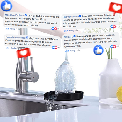 Lavador de vaso automatico (Acero inoxidable)