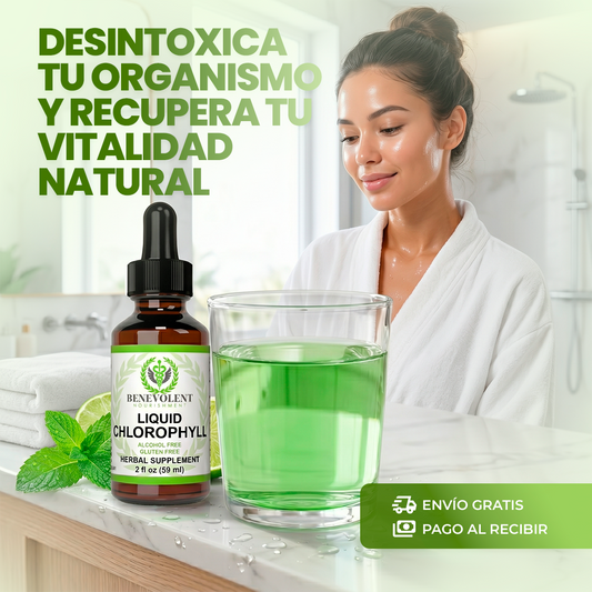 Clorofila Benevolent | Belleza, digestión y frescura desde adentro