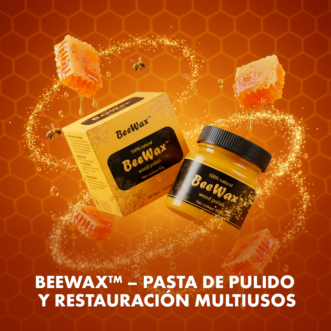 BeeWax™ – Restaura y pule madera, cuero y más… en minutos