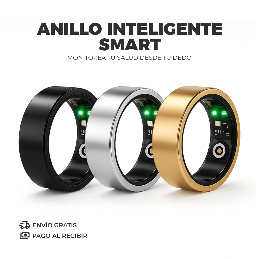 El anillo inteligente que monitorea tu salud 24/7