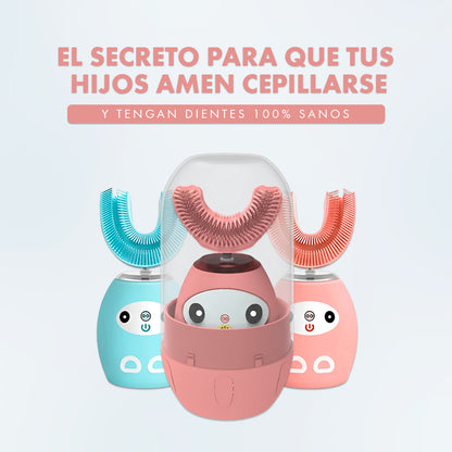 Cepillo de Dientes Eléctrico para Niños — Limpieza profunda, dientes más sanos