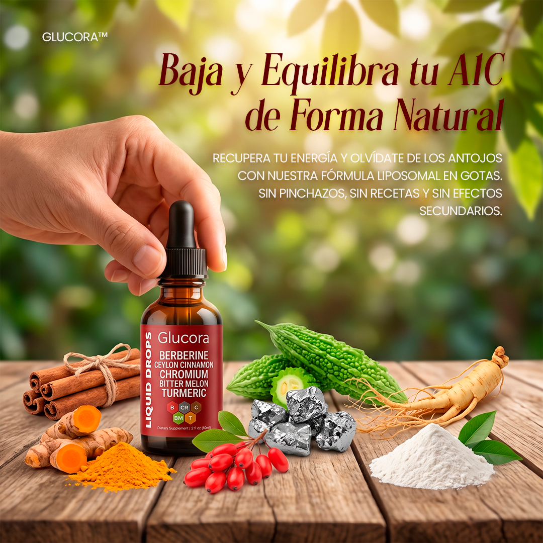 Berberina ™ | Baja y equilibra tu A1C naturalmente