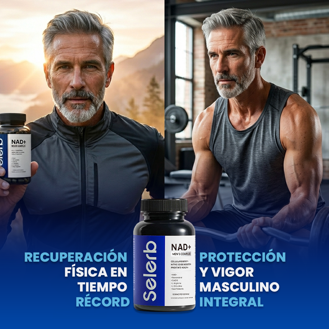 SELERB NAD+ Recupera el rendimiento de tus mejores años