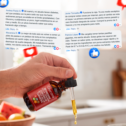 Berberina ™ | Baja y equilibra tu A1C naturalmente