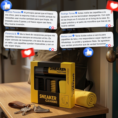 ¡Recupera el blanco original de tus zapatillas en minutos sin usar una sola gota de agua!