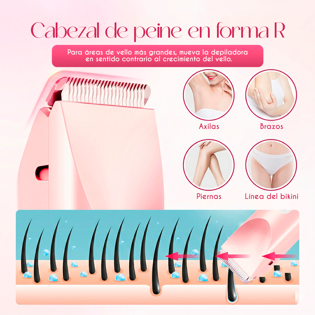 GlowRazor: recorta, define y depila sin cambiar de aparato