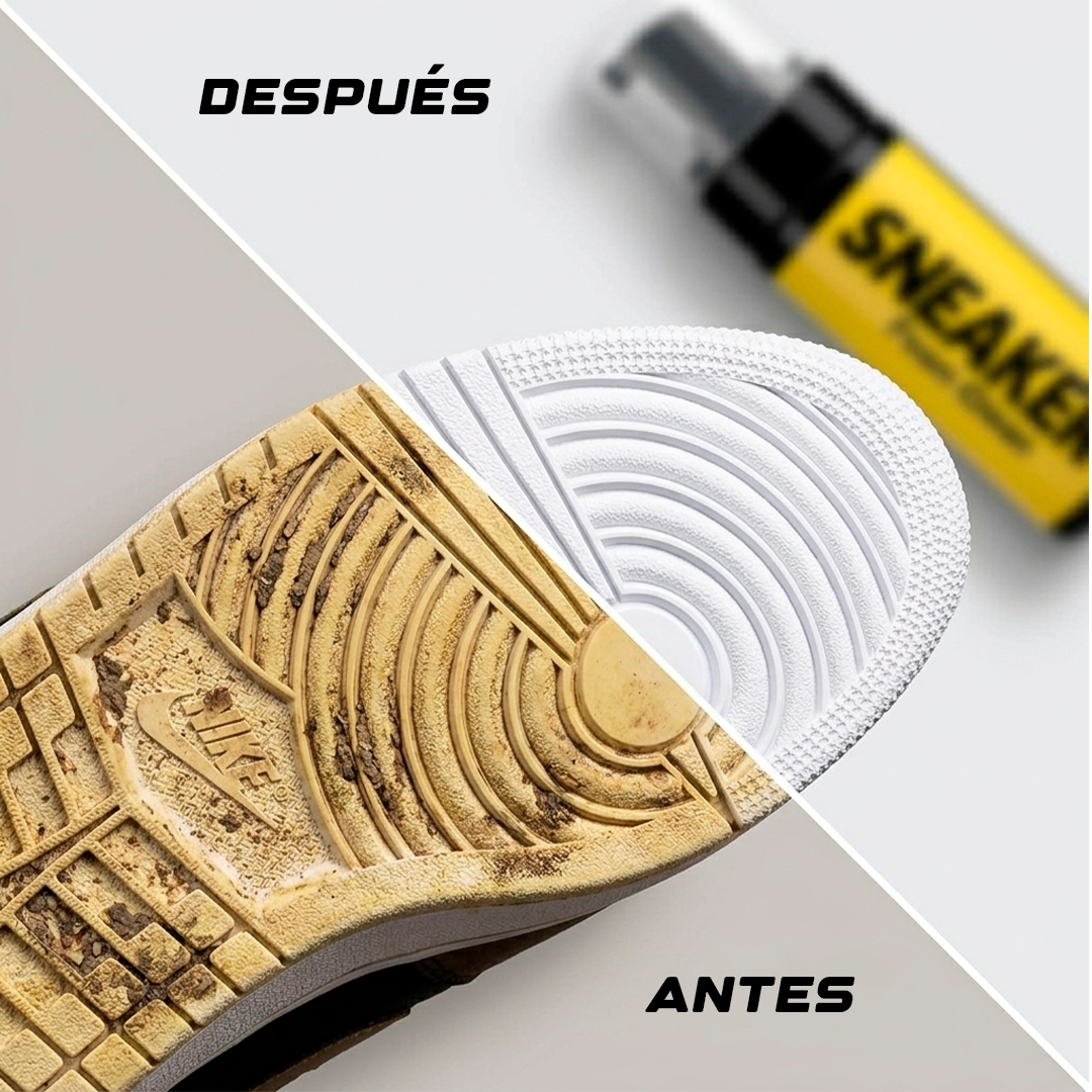¡Recupera el blanco original de tus zapatillas en minutos sin usar una sola gota de agua!