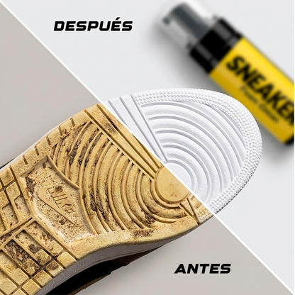 ¡Recupera el blanco original de tus zapatillas en minutos sin usar una sola gota de agua!