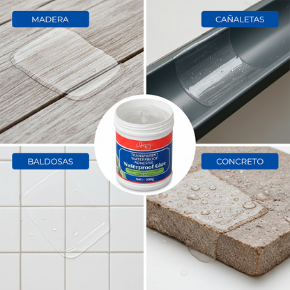 Gel Sellador Impermeable de 300gr:  Solución impermeable para sellar filtraciones