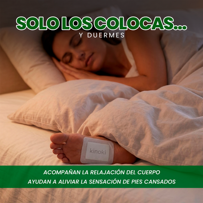 Despierta con los pies más livianos desde la primera noche