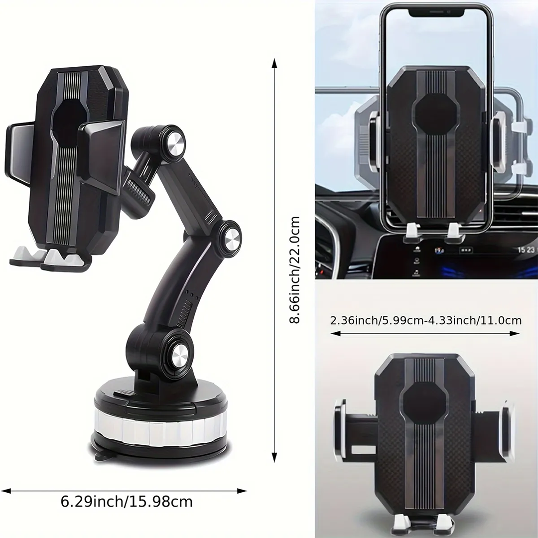 SpinMount: Soporte con rotación 360° para auto