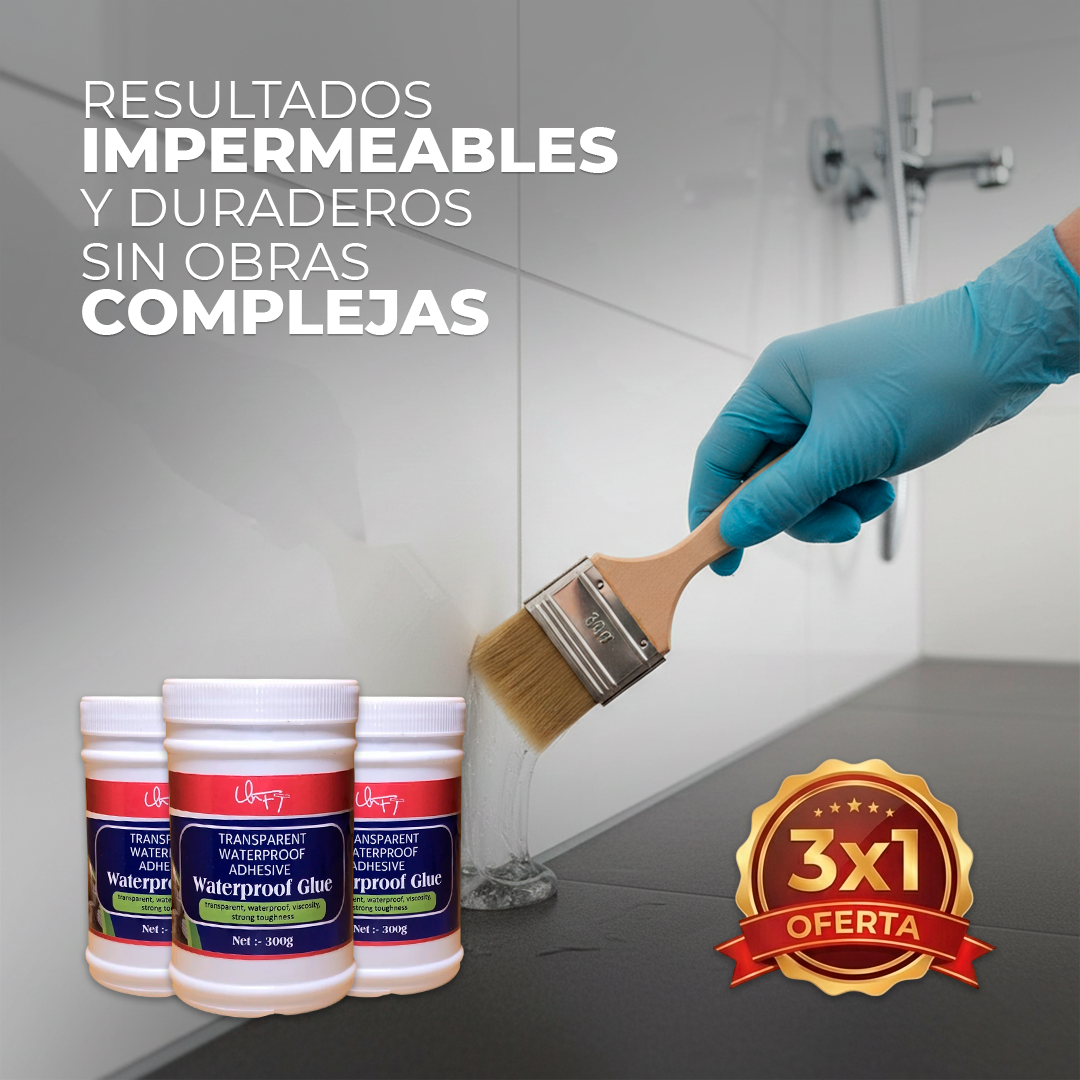 Gel Sellador Impermeable de 300gr:  Solución impermeable para sellar filtraciones