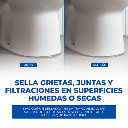 Gel Sellador Impermeable de 300gr:  Solución impermeable para sellar filtraciones