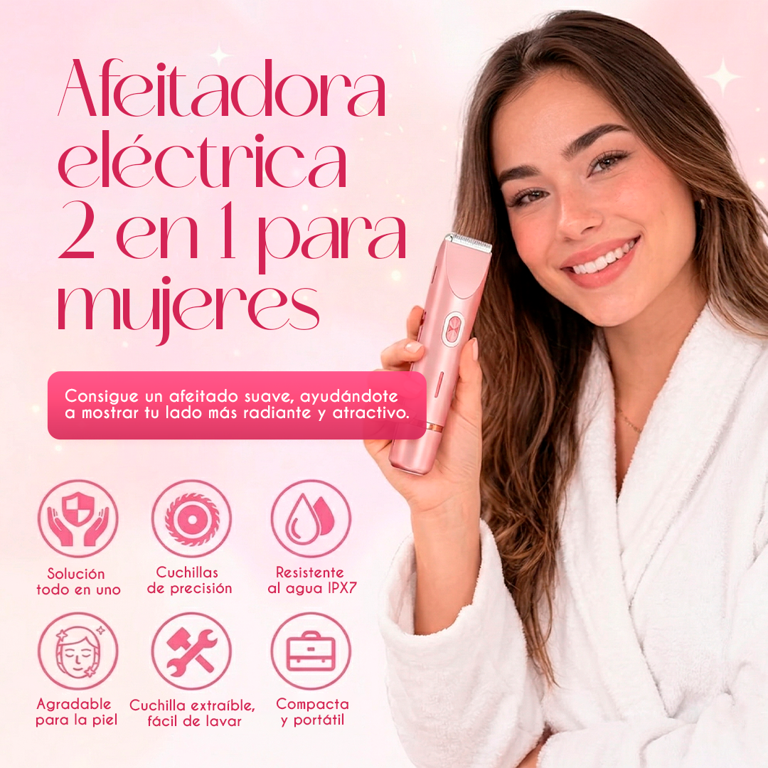GlowRazor: recorta, define y depila sin cambiar de aparato