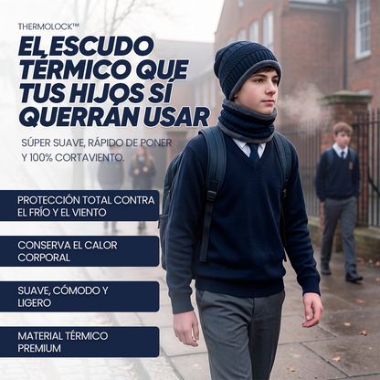 Conjunto de Gorro con Bufanda con Tecnología ThermoLock™