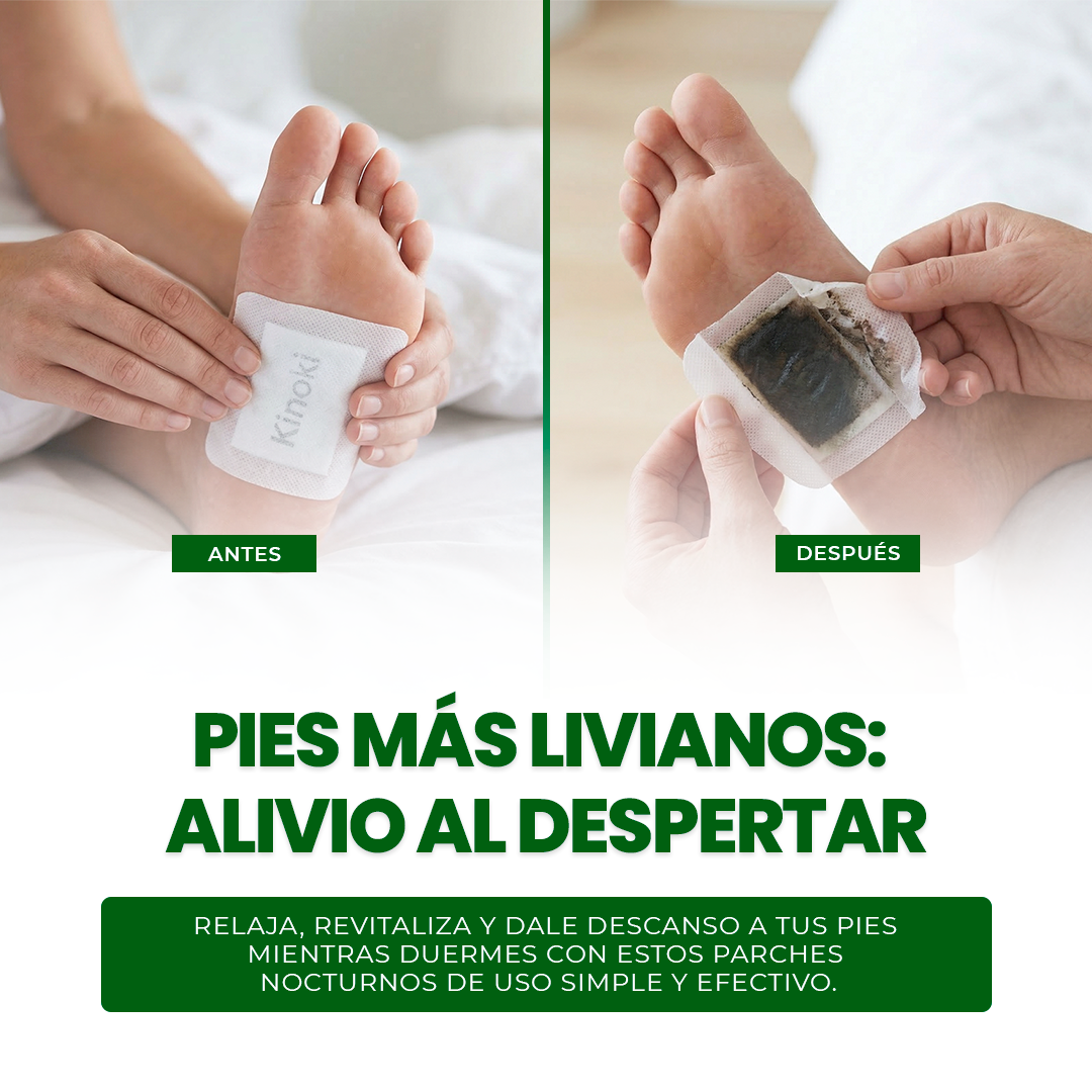 Despierta con los pies más livianos desde la primera noche