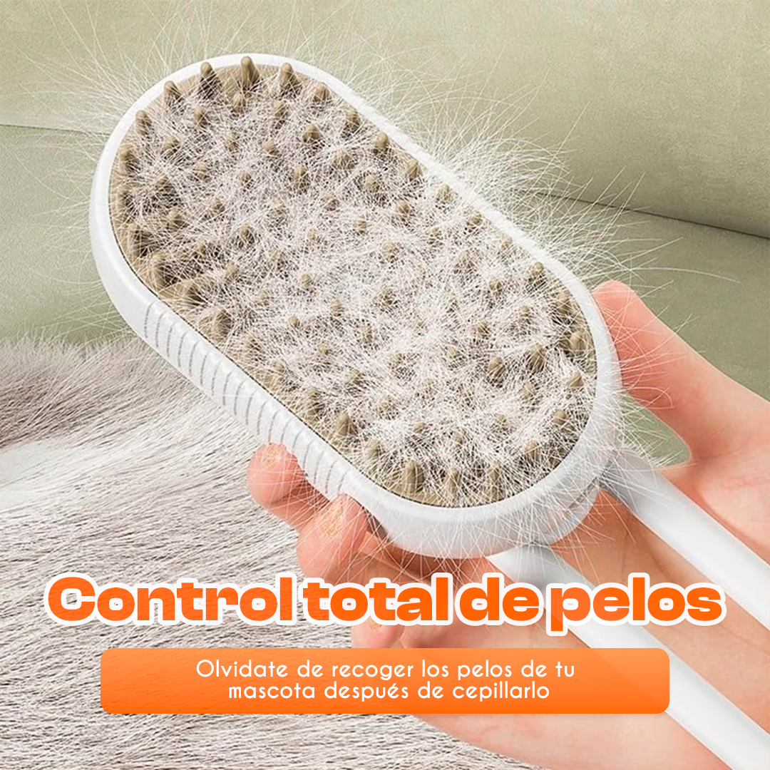 VaporPet - Cepillo Vaporizador Recargable Para Mascotas