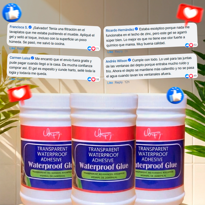 Gel Sellador Impermeable de 300gr:  Solución impermeable para sellar filtraciones
